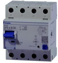 Doepke DFS 4 100-4/0,30-B SK Fehlerstromschutzschalter 100-4/0,30A, 4-Polig, Typ B (09166998)