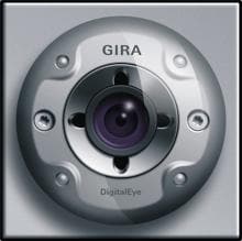 Gira 126565 Farbkamera für Türstation, Türkommunikations-Systeme, Aluminium