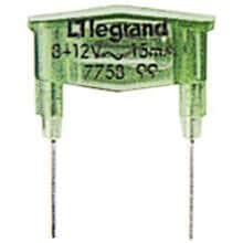 Legrand 775899 Glimmlampe, 8-12V, 15mA, Pro 21, grün