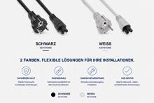 InLine Netzkabel für Notebook, 3pol Kupplung