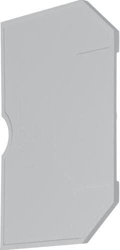 Hager KWE06G Endplatte für KXA16LH