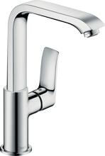 hansgrohe Metris Einhebel-Waschtischarmatur 230 ohne Ablaufgarnitur, Messing, 5 l/min, Chrom (31081000)