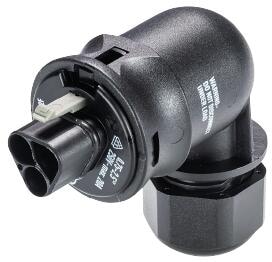 Wieland Electric RST20I2S S13YR1 V SW Steckverbinder, gewinkelt 90°, schwarz (96.024.4053.1)