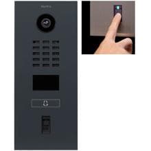 DoorBird D2101FV IP Video-Türstation, Fingerprint, LAN, Bewegungssensor, Edelstahl, pulverbeschichtet, seidenmatt