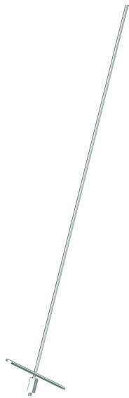 Protec.class PSAKB5x10 Seilabhängung, Klappbefestigung, 10kg/5m, Zink (05106054), 1 Stck.