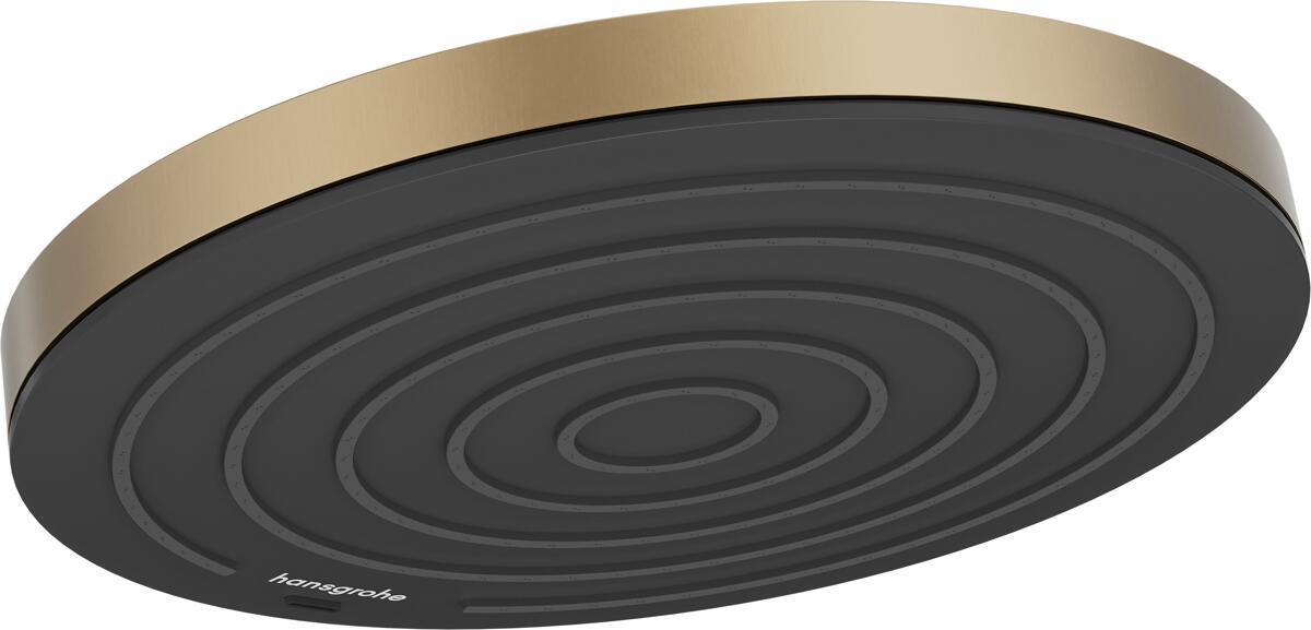 hansgrohe Pulsify S Duschkopf 260 1 Strahlart, Kunststoff, 12,3 l/min, 260 mm, Brushed Bronze, (24140140)