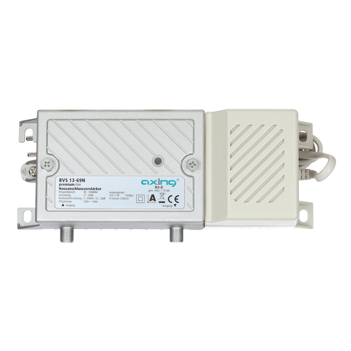 AXING BVS 13-69N CATV-Verstärker 30dB, 100dB µV, CSO/CTB B 3.2 ...