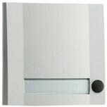 Grothe Domolux WS/SW Klingeltaster, 90x90x18,5mm, Weiß/Schwarz (51103)