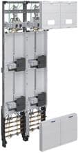 Hager ZK53X7T Komplettfeld, universZ, 4ZP, 3P., H=1350mm, 2-Feld