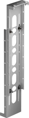 hansgrohe Schlauchbox (sBox) Montagewinkel Set für Montageplatte Fliesenrandmontage, Metall, (28021000)