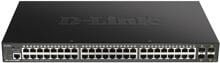 D-Link DGS-1250-52XMP/E Gigabit Smart Managed Switches mit 10G Uplinks