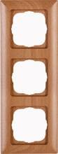 Kopp Abdeckrahmen 3-fach, HK02, Buche (306731008)