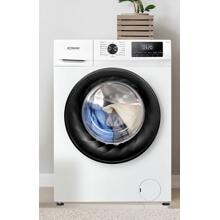 Bomann WA 7110 10kg Frontlader Waschmaschine, 60 cm breit, 1400U/Min, 15 Programme, LED Display, Kindersicherung, weiß
