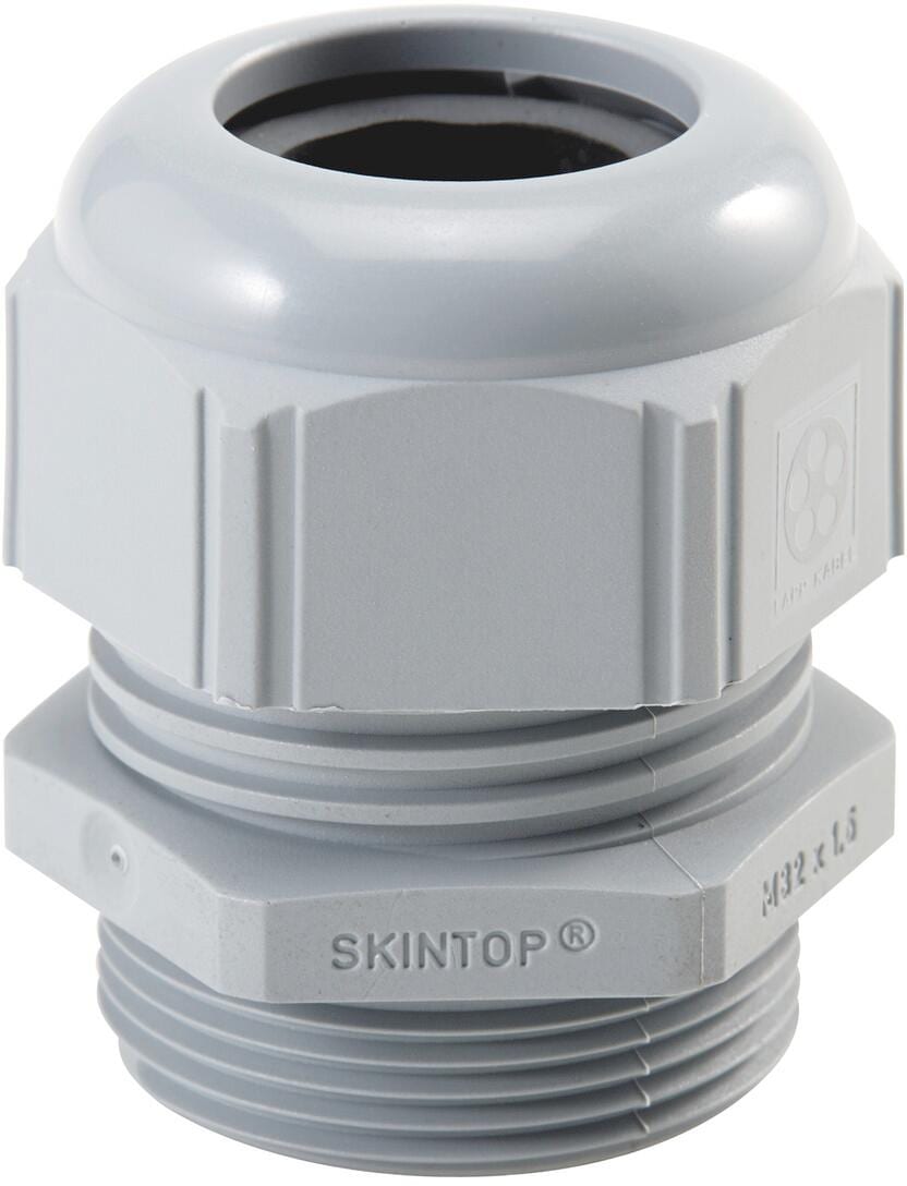 Lapp 53111020 Kabelverschraubung, SKINTOP ST-M 20x1,5mm, silbergrau
