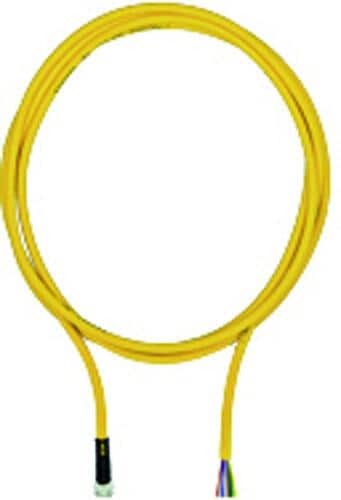 Pilz PSEN Anschlusskabel, PUR, 5m Kabel, 8-Polig, Schleppkettenfähig, Gelb(533151)