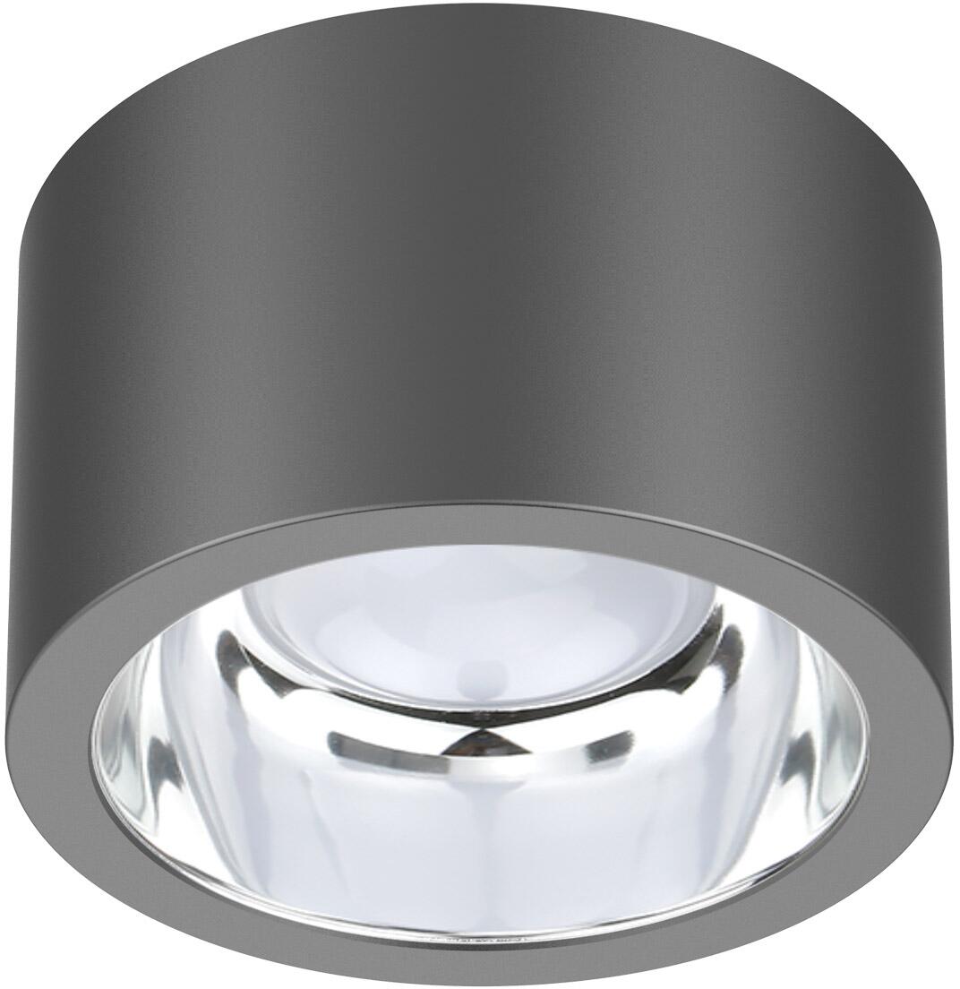 EVN LED Deckenanbau, rund, IP54, 200-240V, 25W, 3000K-5700K, 2250-2580lm, anthrazit (ALG54251525)