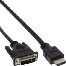 InLine HDMI-DVI Adapterkabel, HDMI Stecker auf DVI 18+1 Stecker
