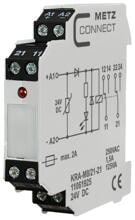 METZ CONNECT KRA-M8/21-21, 2 Wechsler, 24 V DC (11061925)