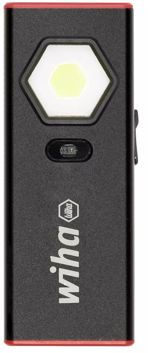 Wiha SB 490-HL01 Handleuchte, 1.200lm, On-/Off-Sensor, schwarz (45699)