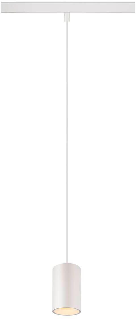 SLV 48V TRACK NUMINOS XS DALI, Pendelleuchte, weiß / weiß, 8.7W, 720lm, 3000K, CRI90, 55° (1006793)