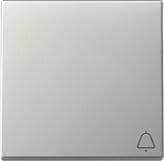 Gira 3286600 Wippe mit Symbol Klingel, 1fach, System 55, Edelstahl