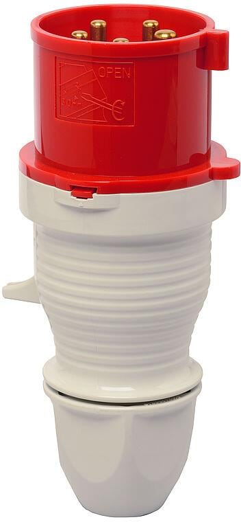 Walther Werke (230) CEE-Stecker, 32 A, 5-polig, mit außenliegender Kabelverschraubung