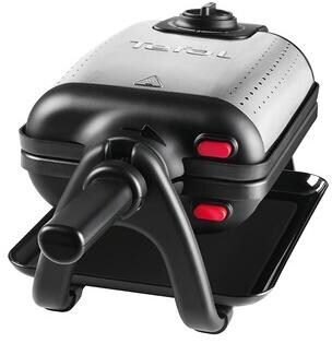 Tefal WM756D Kingsize Waffeleisen WMK, edelstahl/schwarz