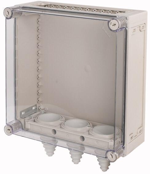 Eaton KST44-150 Ci-Verteilergehäuse mit Kabelschellen (091131), 375 mm