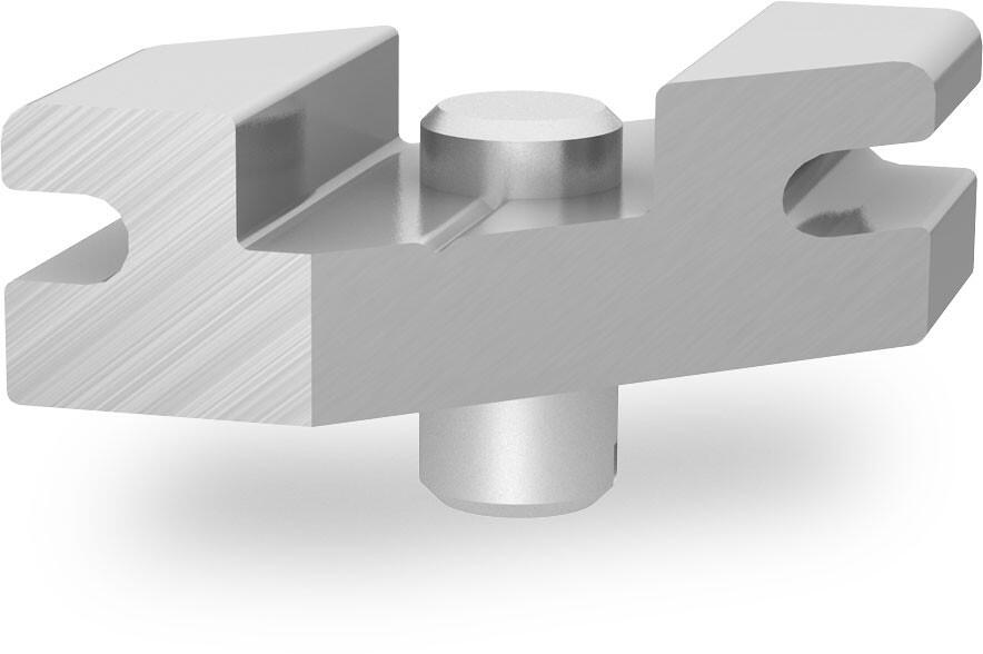 K2 Systems 2002766 Insertionrail FixStop, aluminium