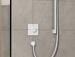 hansgrohe ShowerSelect Comfort E Thermostat Unterputz für 1 Funktion, Metall, 20,3 l/min, Mattweiß, (15571700)
