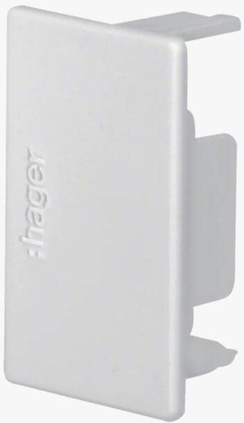 Hager LF3004567035 Endstück halogenfrei zu Leitungsführungskanal LF/LFH 30x45mm lichtgrau