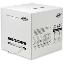 ASTRO CSA 9511A Koaxialkabel 90dB, 1,13/4,8 mm, R250 m, weiß