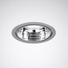 Trilux Rundes LED-Downlight InperlaL G2 BR22 1800-840 ETDD, silbergrau (6866051)
