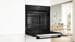 Bosch HBA572BB4 A+ Einbaubackofen, 60 cm breit, 71 L, Pyrolyse, TouchControl, 6 Heizarten, 10 Automatikprogramme, schwarz
