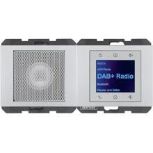 Berker 30807003 Radio Touch mit Lautsprecher, DAB+, Bluetooth, K.x, alu matt, lackiert