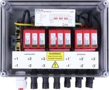 Dehn DCU 2 YPV 1100 3M 1S MC4 FM GAK Typ 2 im Gehäuse IP65 f. PV-Anl. 3MPPT mit je 1 String b. 1100V DC (900931)