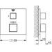 GROHE Grohtherm Cube Thermostat-Brausebatterie, Fertigmontageset für Rapido SmartBox