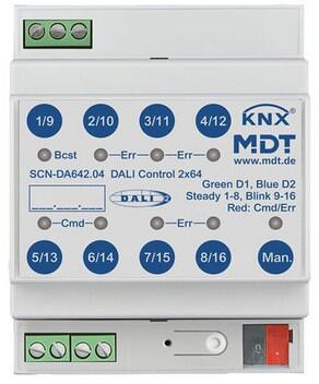 MDT SCN-DA642.04 DALI Control 2x64 Gateway