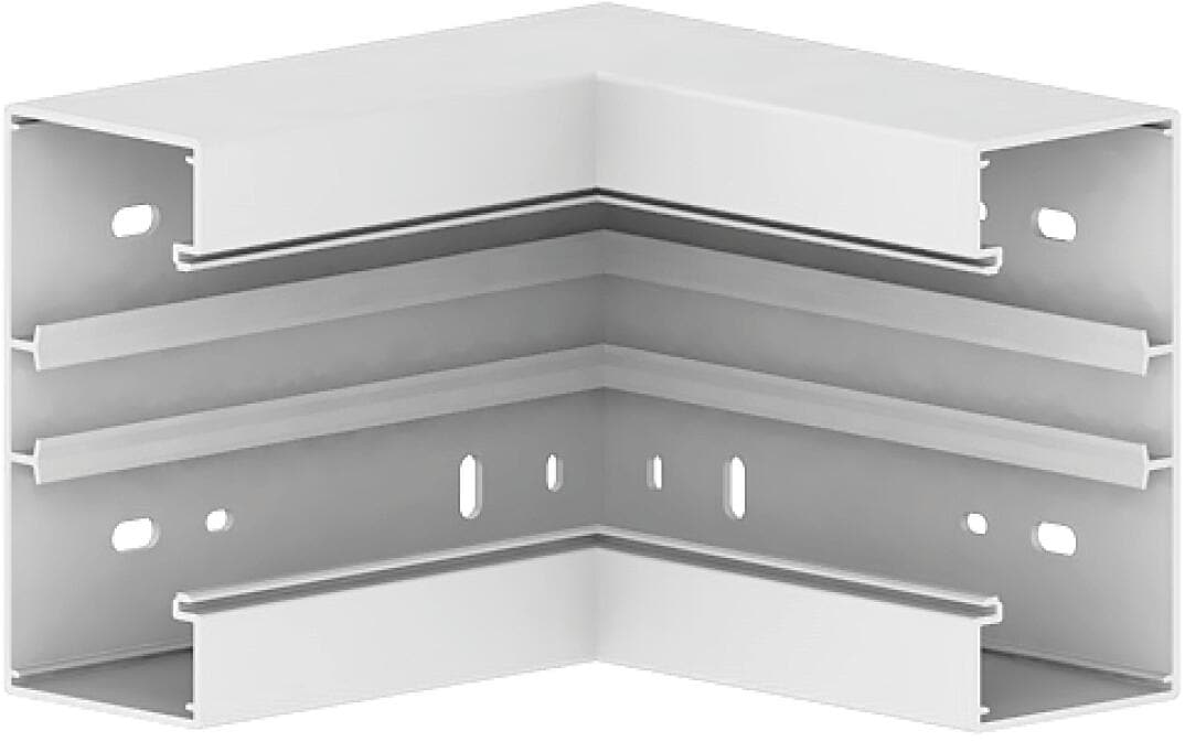 GGK 12804 Inneneck BR, 60x130/80mm, PVC, Gehrungsformteil, alpinweiß ...