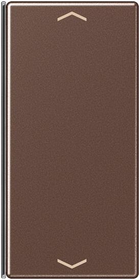 Taste 2fach mit Symbolen, mokka, AS 500, A 500 & A plus, Jung A402TSAPMO