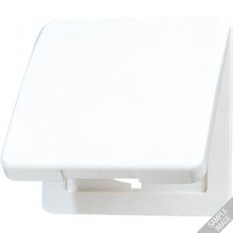 Klappdeckel, lichtgrau, JUNG CD590BFKLLG