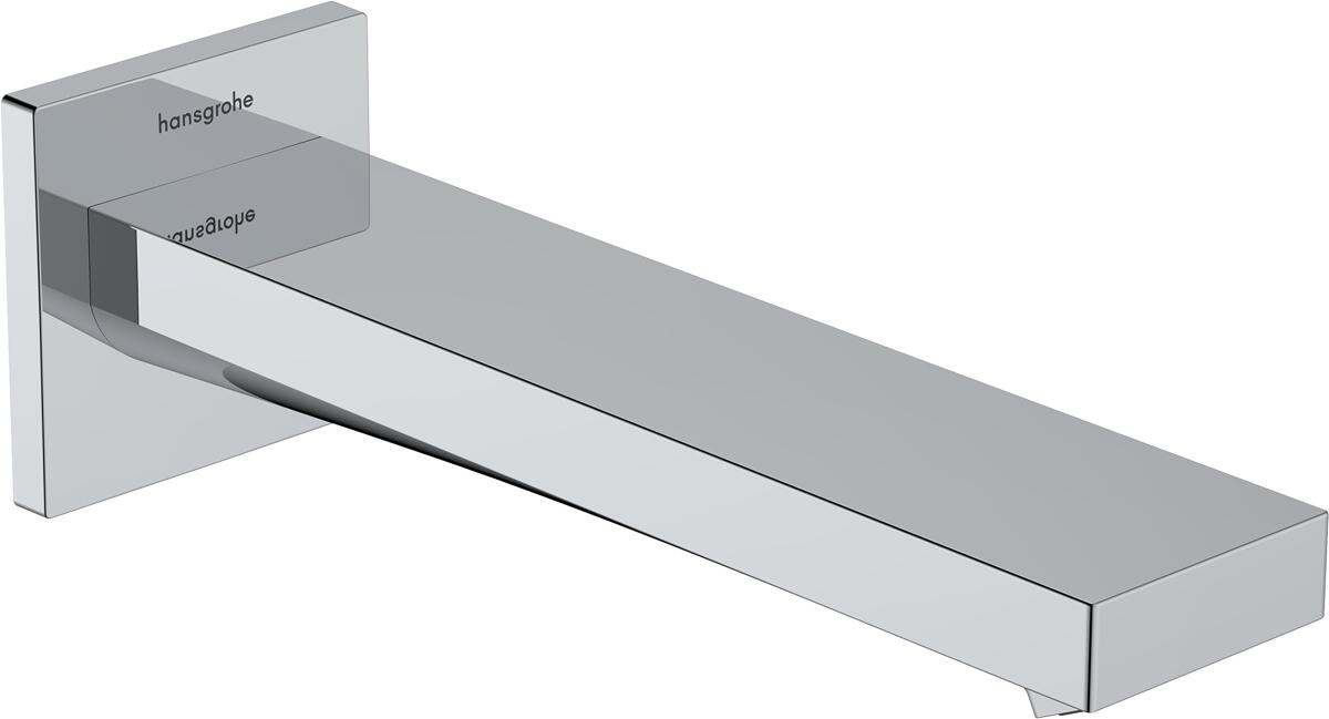 hansgrohe Tecturis E Wanneneinlauf, Messing, 22 l/min, Chrom, (73410000)
