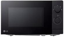 LG MS2082F Stand Mikrowelle, 43,9 cm breit, 700 W, 20 L, 5 Leistungsstufen, schwarz 