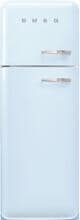 Smeg FAB30LPB6 50"s Style Retro Stand Kühl-Gefrierkombination, 60 cm breit, 294 L, Multiflow, Linksanschlag, pastellblau