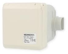 MENNEKES (4130) Cepex-Unterputzsteckdose, perlweiß