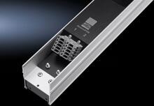 Rittal DK 7856.010 PSM Stromschiene, Modulare Stromverteilung zum vertikalen Einbau in IT-Racks, Modul-Steckplätze: 4, 3~, 16 A, Einspeisungen: 2