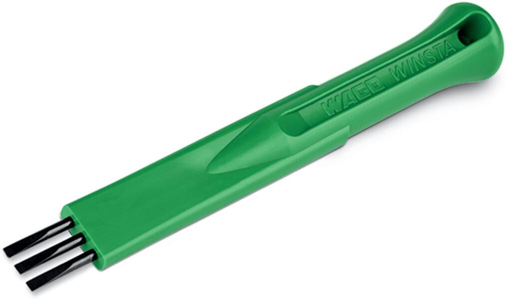 Wago 890-383 Betätigungswerkzeug, 3-fach, grün