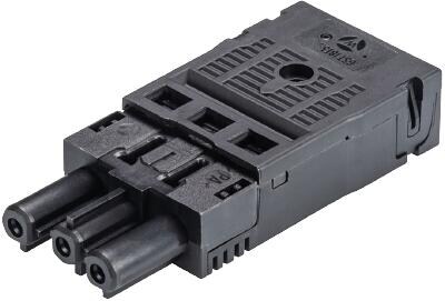 Wieland Electric GST18I3F Steckverbinder, B2, ZR1, SW, schwarz (92.933.0053.1)
