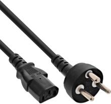 InLine Netzkabel, Netzstecker Dänemark auf Kaltgerätestecker C13
