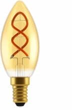 Nordlux Deco E14 C35 Spiral Dim, 3W, 200lm, 2200K, goldfarben (2080101458)